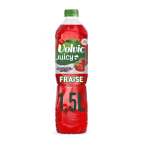 Eau plate aromatise fraise juicy volvic - la bouteille d'1, 5l