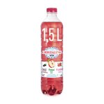 Eau de source au jus de fruits pomme cassis framboise cristaline - la bouteille de 1, 5l Eau de source au jus de fruits pomme cassis framboise cristaline - la bouteille de 1, 5l