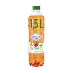 Eau de source plate aromatisée jus de fruits pomme pêche poire cristaline - la bouteille de 1. 5l Eau de source plate aromatisée jus de fruits pomme pêche poire cristaline - la bouteille de 1. 5l