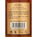 Eau - de - vie marc de champagne 40% jean goyard dist. - la bouteille de 70 cl