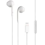 Ecouteurs lightning bouton blanc avec t�l�commande et micro bigben