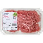 Emincé de porc longe simpl - la barquette de 400g Emincé de porc longe simpl - la barquette de 400g