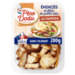 Emincs de poulet au paprika pere dodu - la barquette de 200 g