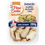 Emincs de poulet rtis pere dodu - la barquette de 200 g