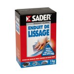 Enduit mural de lissage poudre sader - le sac de 5kg Enduit mural de lissage poudre sader - le sac de 5kg