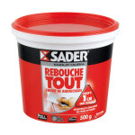 Enduit mural de rebouchage rebouche tout sader - le pot de 500g