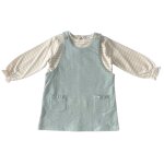 Ensemble bb blanc cass 18 mois tex baby - la robe + le t - shirt