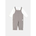 Ensemble bb kaki 23 mois tex baby - la salopette + le t - shirt