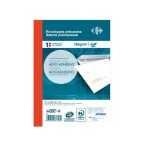 Enveloppe sans fenêtre précasée auto - adhésive - 11, 4 x 16, 2 cm c6 - x75 - 80g / m² carrefour - le ... Enveloppe sans fenêtre précasée auto - adhésive - 11, 4 x 16, 2 cm c6 - x75 - 80g / m² carrefour - le ...