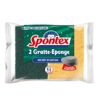 Eponge  rcurer secret d'antan spontex - les 2 ponges