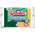 Eponge � r�curer stop - graisse spontex - le lot de 2