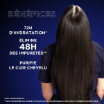 Cheveux normaux  gras charbon magntique et huile de fleur de nigelle ultra doux garnier - le flacon ...