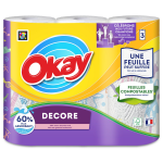 Essuie - tout dcor okay - le paquet des 3 rouleaux