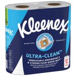 Essuie - tout maxi ultra - clean blanc kleenex - les 2 rouleaux