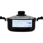 Faitout 2, 7l 20cm aluminium revtement anti - adhsif tous feux dont induction avec couvercle rue du ...