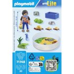 Famille de tortues dans un terrarium playmobil - la boite