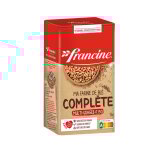 Farine de blé complète t150 francine - la boite de 1 kg Farine de blé complète t150 francine - la boite de 1 kg