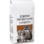 Farine de blé noir complet minoterie de l'ecluse - le paquet de 500 g Farine de blé noir complet minoterie de l'ecluse - le paquet de 500 g