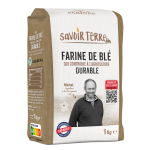 Farine de bl t55 la cie des farines - le paquet de 1kg