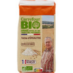 Farine d'épeautre bio carrefour bio - le paquet d'1kg Farine d'épeautre bio carrefour bio - le paquet d'1kg