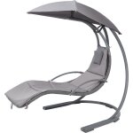 Fauteuil suspendu sur pied acier en fibre tréssé avec coussin et toit hyba - le fauteuil suspendu Fauteuil suspendu sur pied acier en fibre tréssé avec coussin et toit hyba - le fauteuil suspendu