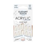 Faux ongles acrylique coconut water elegant touch - la boite  faux ongles