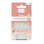 Faux ongles ballerine naturel glamour onglerie - la boite de faux ongles Faux ongles ballerine naturel glamour onglerie - la boite de faux ongles
