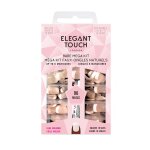 Faux ongles kit french manucure naturels elegant touch - la bote de 96 ongles