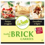 Feuilles de brick carres kooz - le paquet de 8 - 128 g