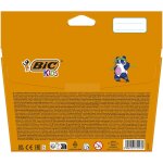 Feutre de couleur  encre lavable bic kids - le lot de 18 feutres de couleur