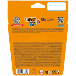 Feutre de dessin assortis x12 bic - le lot de 12