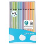 Feutre pen 68 x20 stabilo - l'étui de 20 feutres coloris assortis Feutre pen 68 x20 stabilo - l'étui de 20 feutres coloris assortis