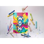 Feutre pointe biseaute pen 68 max arty x18 stabilo - le lot de 18 feutres