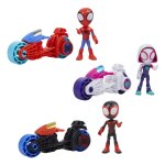 Figurine spidey et ses amis extraodinaires moto rubie's - la boite