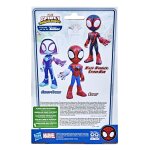Figurine spidey and his amazing friends miles morales hasbro - inclus une figurine 23 cm