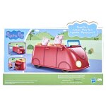Figurine voiture rouge familiale hasbro - la bote