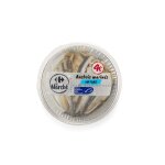 Filet d'anchois msc nature carrefour - la barquette de 105g
