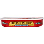 Filets d'anchois sauce piquante conserv. provencales - la boite de 30 g net goutt
