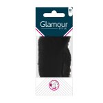 Filets  chignon noir glamour style - le filet de chignon