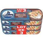 Filets de maquereaux grills nature petit navire - le lot de 3 boites de 110g