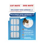 Filtre fontaine pour chien et chat pet mate - les 2 filtres n335 / 385