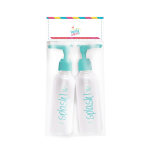 Flacons pompe � remplir - contenance 100ml beauty in the air - le lot de 2