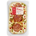 Flammkueche chorizo poivrons provolone - la barquette de 180g