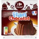 Flan chocolat carrefour - les 8 pots de 100g