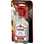 Flash gin london dry 37. 5� gibson's - le blister de 20cl