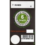 Fleurs roses coloris assortis carrefour - le bouquet de 7 roses