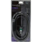 Flexible douche 1, 5 m pvc carrefour home - le flexible