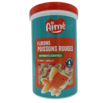 Aliment flocons complet pour poisson rouge nutriments essentiels aime - le pot 1l