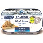 Foie de morue nature balthor - la boite de 121 g