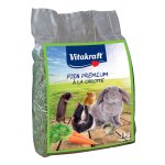 Foin premium pour rongeur carotte vitakraft - le sac de 1kg